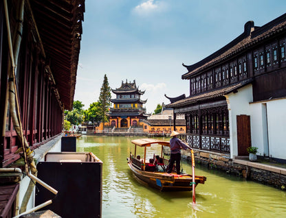 Zhujiajiao Water Town Escape from Shanghai: Canals, Ancient Bridges &amp; Optional Boat Ride (Half-Day or Full-Day, Private Guide &amp; Transport)